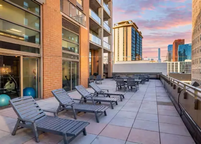 Apartamento 29th Floor 2br Grant Park With Balcony, Gym Chicago